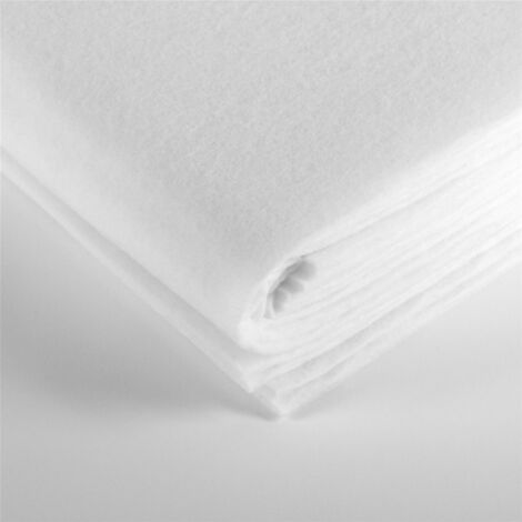 Tapis antidérapant crème en polyester lavable - 270 x 180 cm