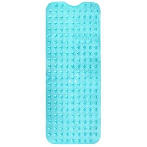 Tapis antidérapant de baignoire en PVC tapis de sol étendu avec ventouse tapis antidérapant de salle de bain en plastique