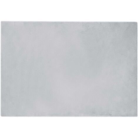 Tapis antidérapant en fausse de lapin Olite Gris 140 x 200 cm