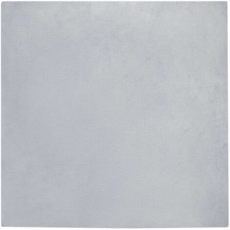 Tapis antidérapant en fausse de lapin Olite Gris 240 x 240 cm