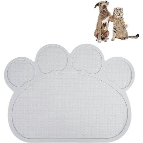 Tapis antidérapant en silicone pour gamelle, gamelles en silicone pour chats et chiens, tapis en silicone pour croquettes de chien, antidérapant en silicone