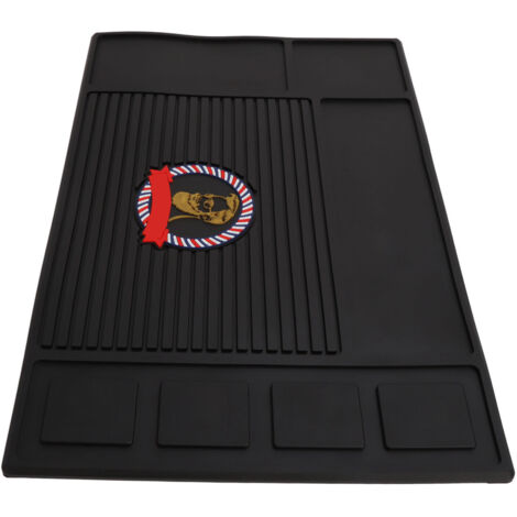 Tapis Antidérapant en Silicone pour Outils de Coiffure - Organisation Salle de Bain et Adhérence Maximale