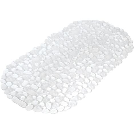 Tapis antidérapant fond de baignoire effet galet