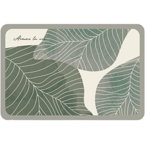 Tapis Antidérapant Imperméable en Silicone pour Machine à Café et Appareils de Cuisine, Tapis Égouttoir Évier, Tapis de Cuisine, Tapis  (30x40cm)