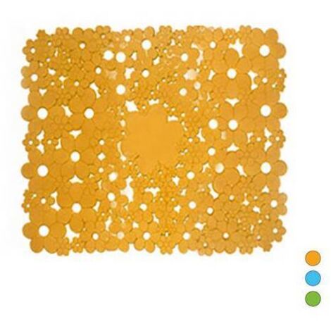 Tapis antidérapant mod. fleurs cm 53 x 53