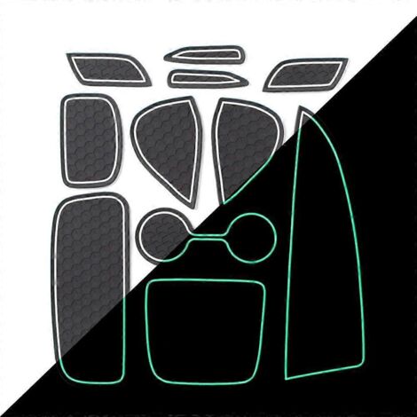 Tapis antidérapant pour porte de voiture Toyota Yaris XP210 2020-2021 (modèle japonais) - Blanc