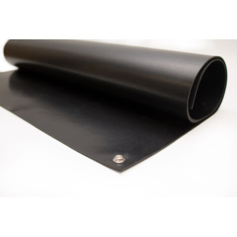 Tapis antistatique Coba Europe, 1.2m x 600mm x 2mm, pour Plan de travail, sol ( Prix pour 1 )