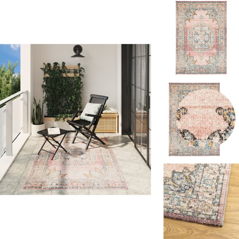 Tapis arbizu intérieur extérieur design vintage 140x200 cm - Tapis Vintage - Tapis Décoratif - Tapis Salon - Tapis Chambre - Tapis Extérieur