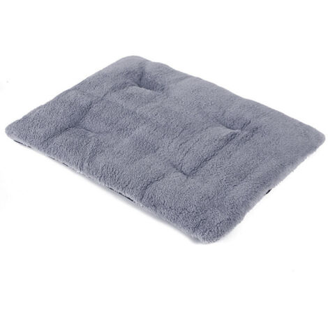 Tapis auto-chauffant pour chat en peluche douce avec fond antidérapant pour l'hiver, très chaud, thermique pour animaux de compagnie, pour chiens et chats, à l'intérieur et à l'extérieur