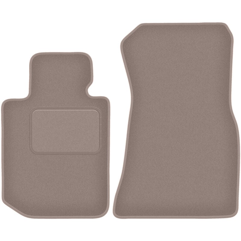 Tapis avant beiges pour BMW 2 G42 Coupé (2021-2022)
