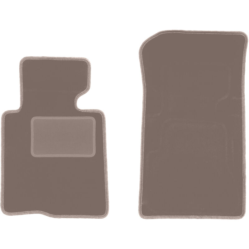 Tapis avant beiges pour : BMW 3 E46 cabriolet (2000-2007)