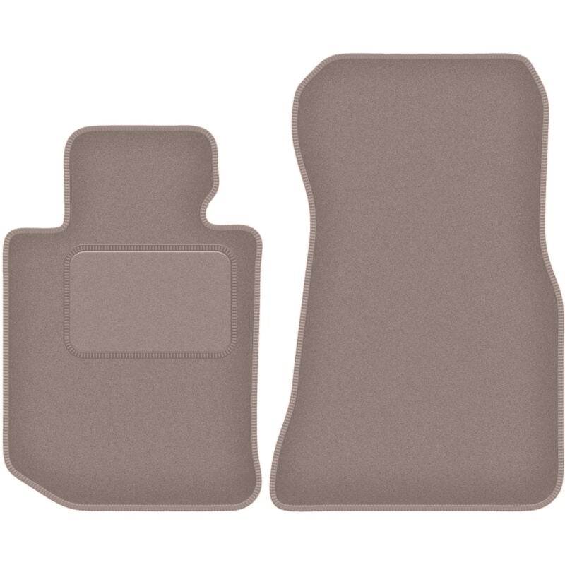 Tapis avant beiges pour BMW 4 G22 Coupé (2020-2022)