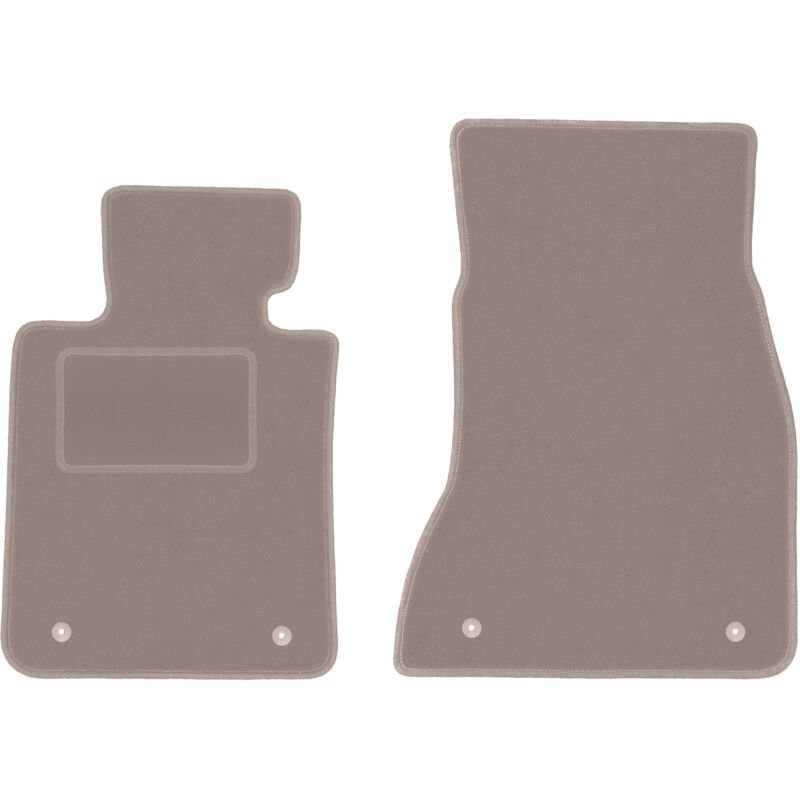 Tapis avant beiges pour : BMW 5 G30 berline (2017-)