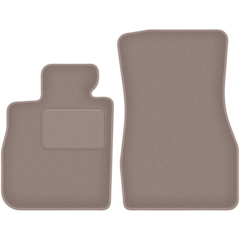 Tapis avant beiges pour : BMW 8 G15 Coupé (2018-2022)