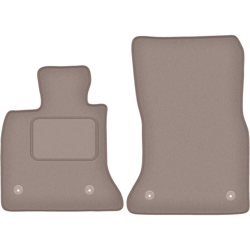 Tapis avant beiges pour : BMW GT F07 FL GT (2013-2018)