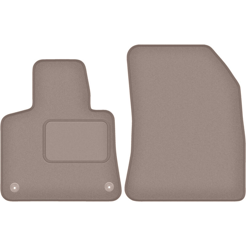 Tapis avant beiges pour Citroën C4 Grand Spacetourer 5 places (2013-2021)