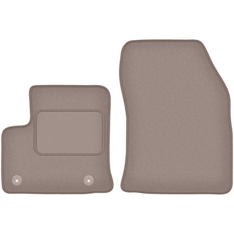 Tapis avant beiges pour Citroën e-C4 à hayon (2021-)