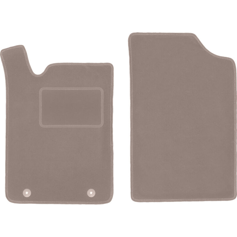 Tapis avant beiges pour : Citroën Xantia X1 / X2 break, break, liftback (1993-2001)