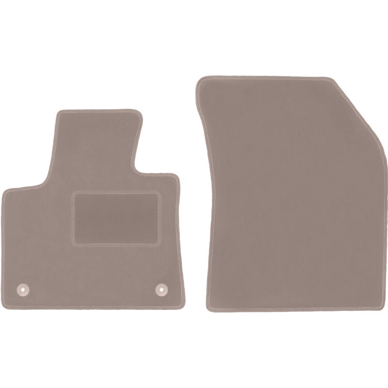 Tapis avant beiges pour crossover Citroën C5 Aircross (2019-)