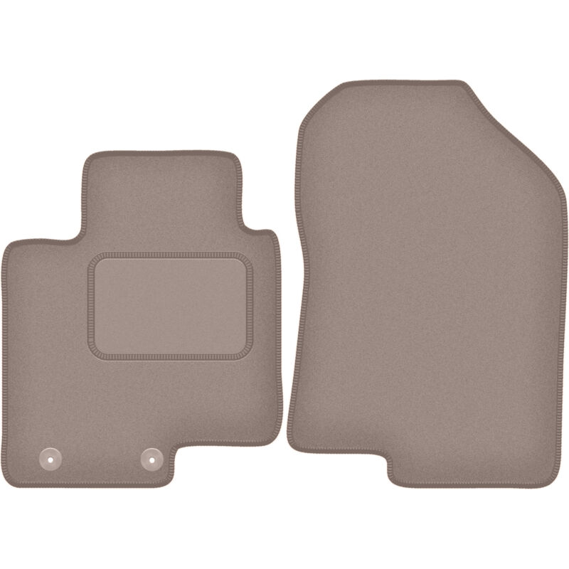 Tapis avant beiges pour crossover Hyundai Bayon (2021-)