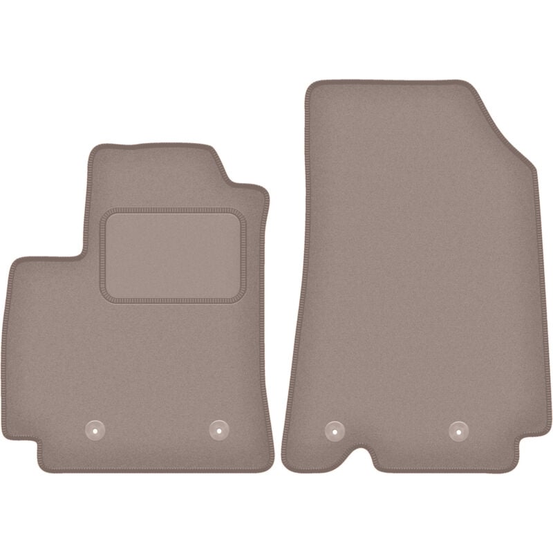 Tapis avant beiges pour crossover Renault Arkana (2021-)