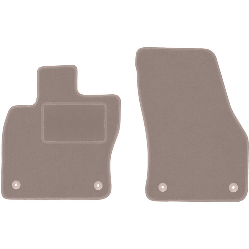 Tapis avant beiges pour : Crossover Seat Ateca (2016-)
