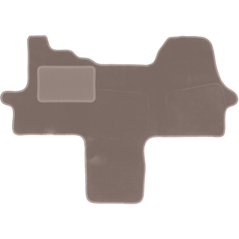 Tapis avant beiges pour : Fiat Ducato III fourgon (2006-2014)