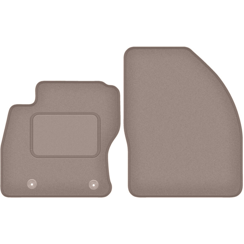 Tapis avant beiges pour : Ford Focus MK2 cabriolet (2006-2010)