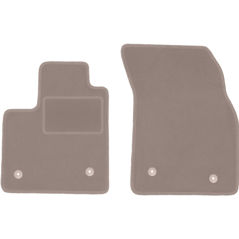 Tapis avant beiges pour : Ford Focus MK4 à hayon, berline, break, Turnier, Turnier Active (2018-)