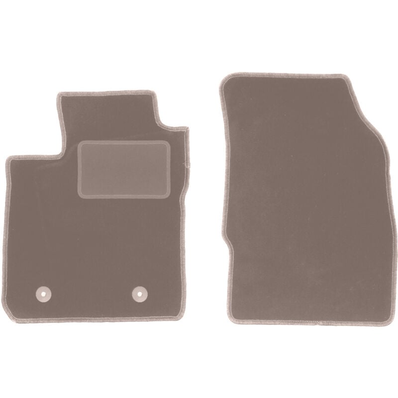 Tapis avant beiges pour : Ford Ka+ à hayon (2014-)