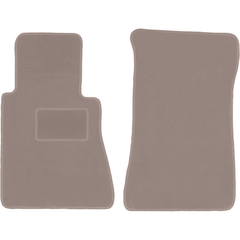 Tapis avant beiges pour : Mercedes W123 berline, break (1975-1986)