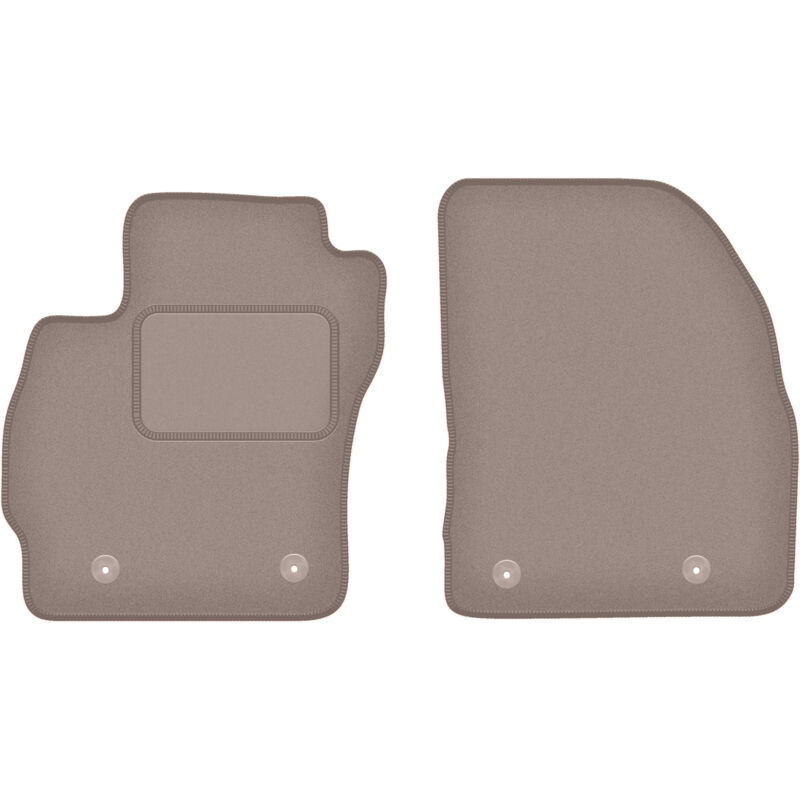 Tapis avant beiges pour : minifourgonnette Mazda Premacy III (2010-)