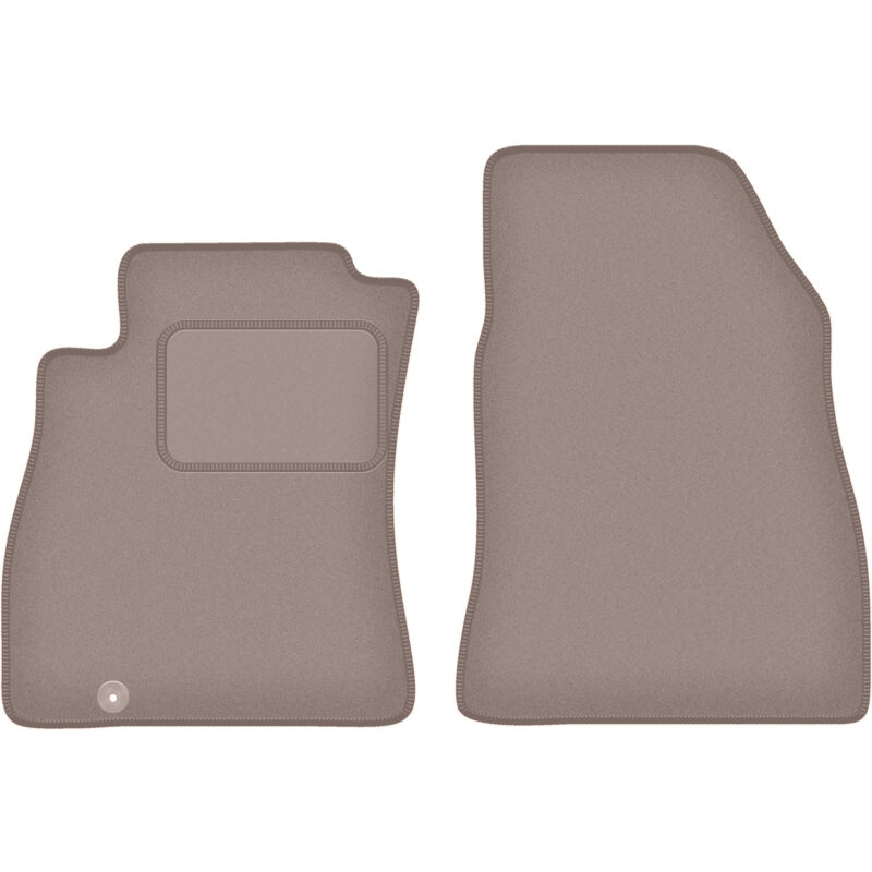 Tapis avant beiges pour : Nissan Pulsar C13 à hayon (2014-)