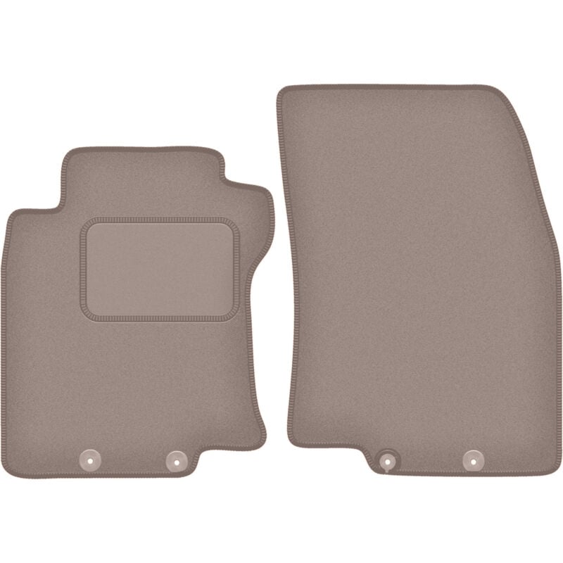Tapis avant beiges pour : Nissan X-Trail III T32 FL SUV (2017-2021)