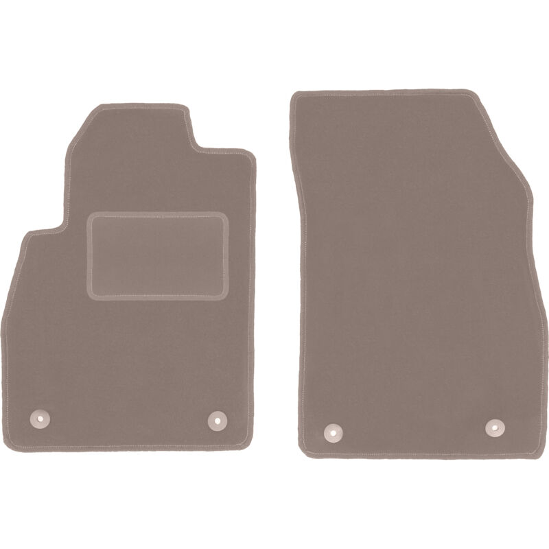 Tapis avant beiges pour : Opel Astra J à hayon, berline, break, sportive (2009-2015)