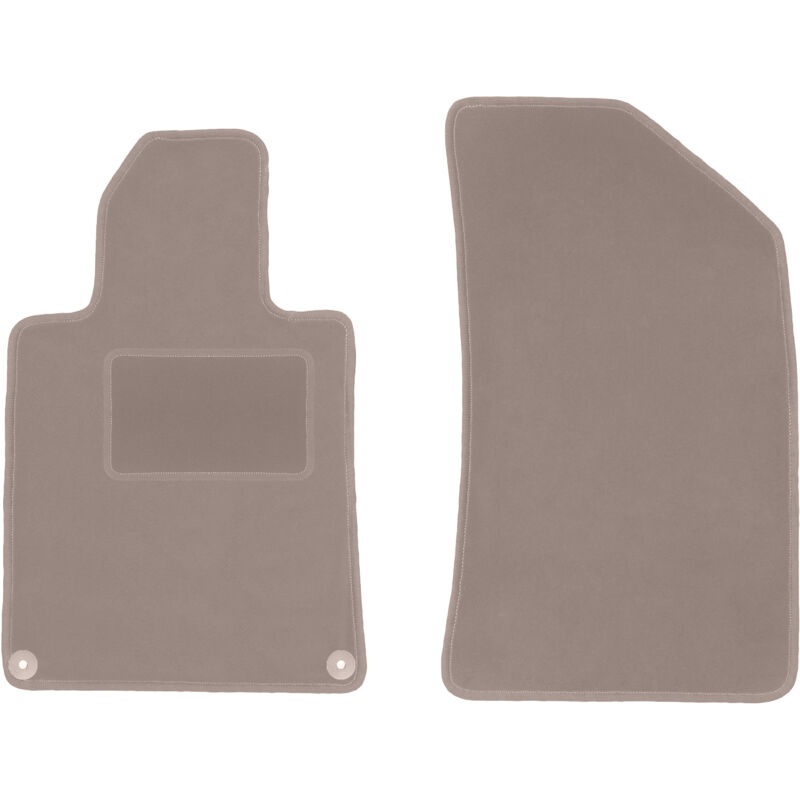 Tapis avant beiges pour Peugeot 508 I berline, break, SW, RXH (2010-2018)