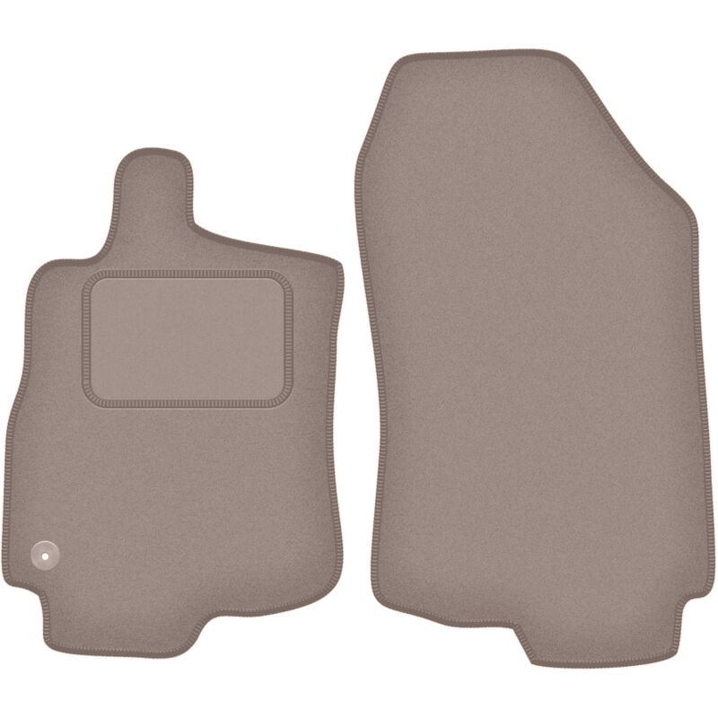 Tapis avant beiges pour : Renault Megane III cabriolet (2008-2015)