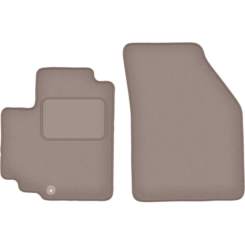 Tapis avant beiges pour : Suzuki Alto VIII à hayon (2009-2015)