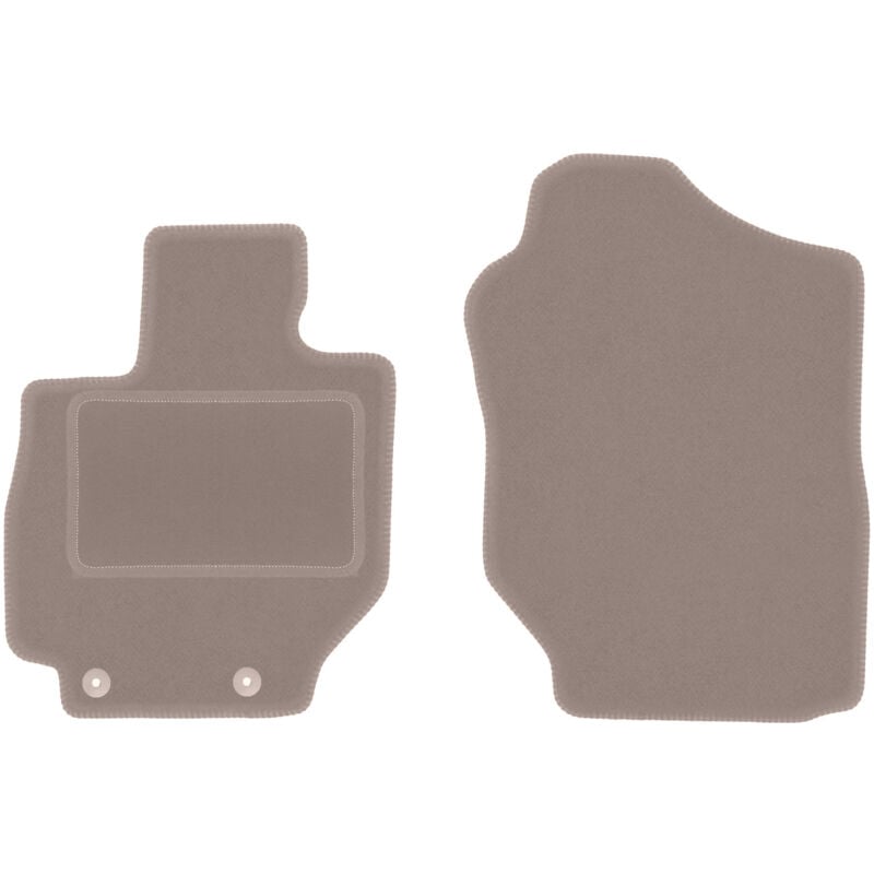 Tapis avant beiges pour Suzuki Jimny II tout-terrain (2018-)