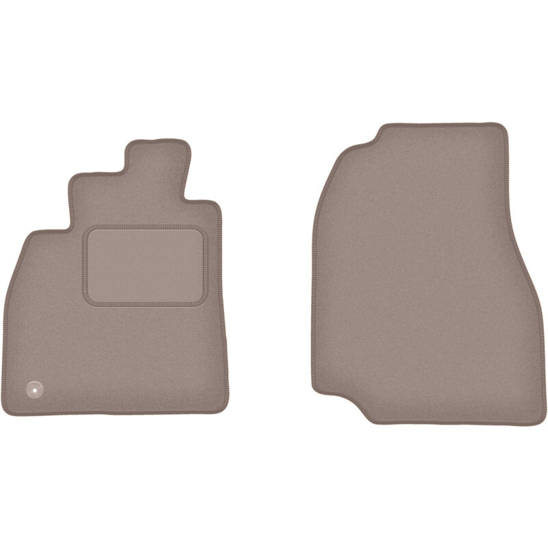 Tapis avant beiges pour Toyota Land Cruiser J100 tout-terrain (1998-2007)