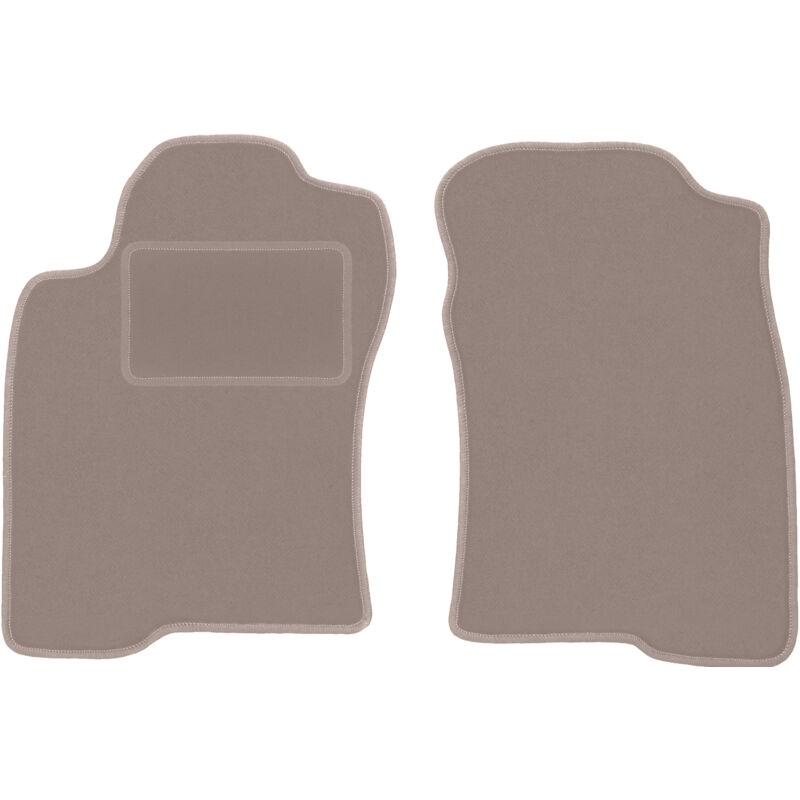 Tapis avant beiges pour : Toyota Land Cruiser J120 5 portes (2002-2009)