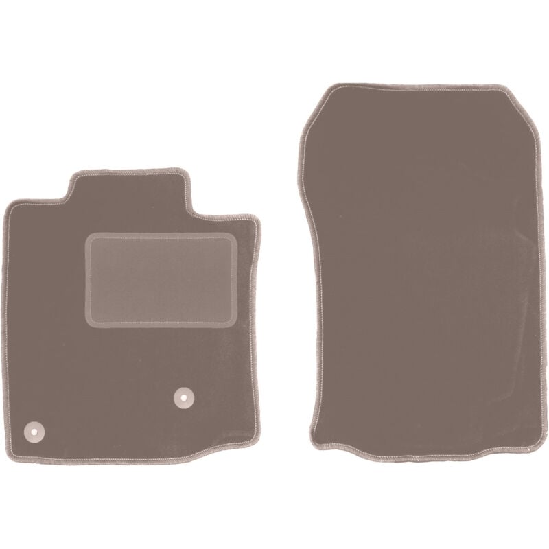 Tapis avant beiges pour Toyota Land Cruiser J150 tout-terrain (2009-)