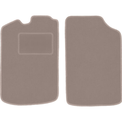Tapis avant beiges pour Volkswagen Golf I à hayon (1974-1983)
