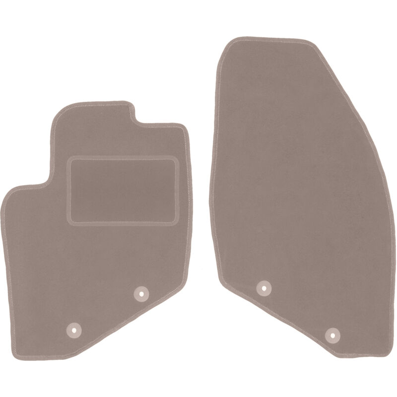 Tapis avant beiges pour : Volvo V70 II break (2000-2007)