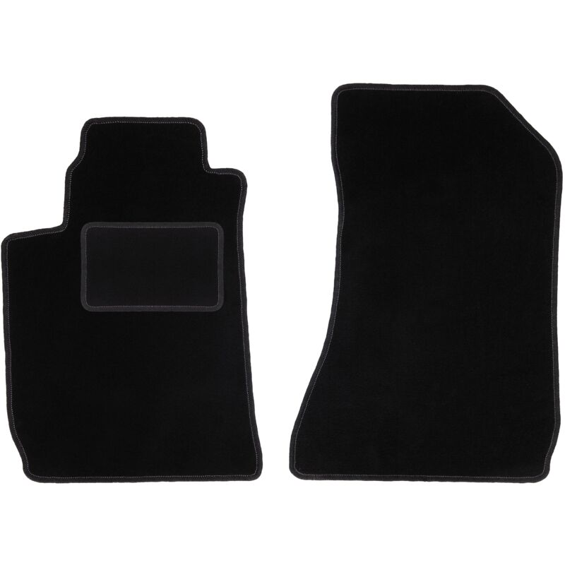 Tapis avant noirs pour : Alfa Romeo 159 berline, break, break, Sportwagon (2006-2011)