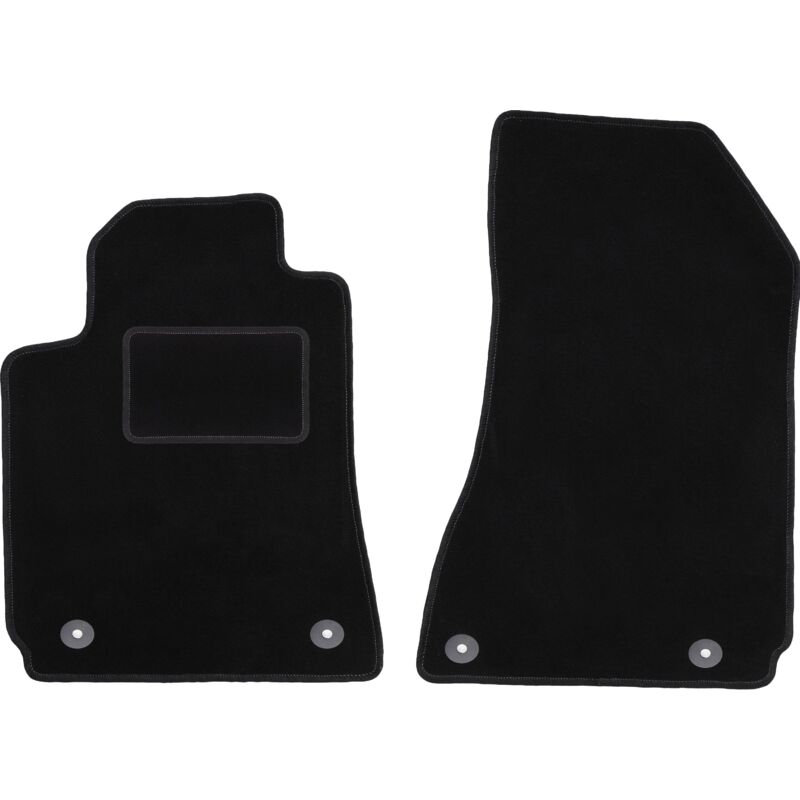 Tapis avant noirs pour : Alfa Romeo Brera coupé (2005-2010)