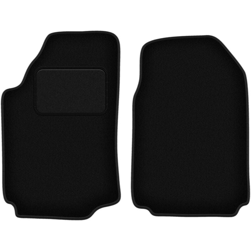 Tapis avant noirs pour Audi 100 C3 berline, avant (1983-1991)