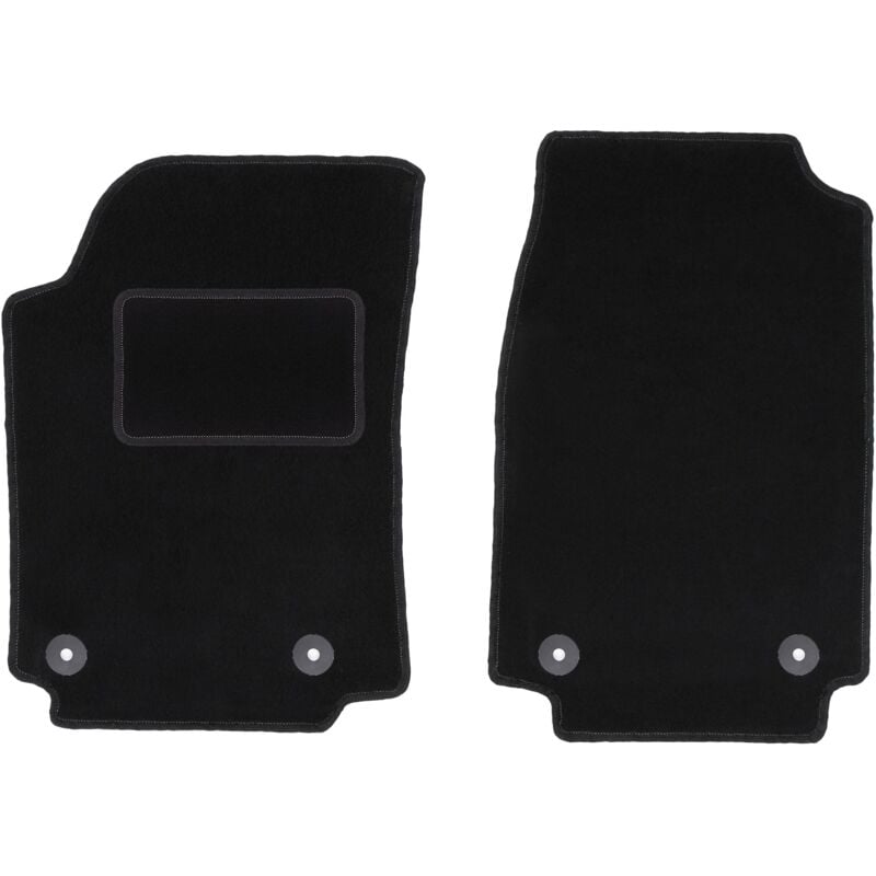 Tapis avant noirs pour Audi 100 C4 avant, break, berline (1991-1994)
