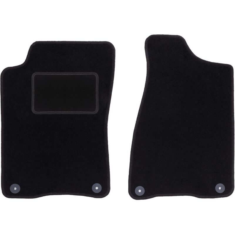 Tapis avant noirs pour Audi 80 B4 berline, break, Avant (1991-1996)