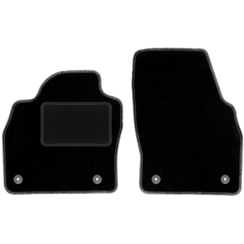 Tapis avant noirs pour Audi A1 II (GB) à hayon (2018-)